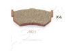 ASHIKA 51-04-401 Brake Pad Set, disc brake